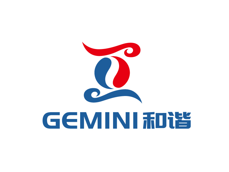 張俊的Gemini/和諧（雙子座）logo設計