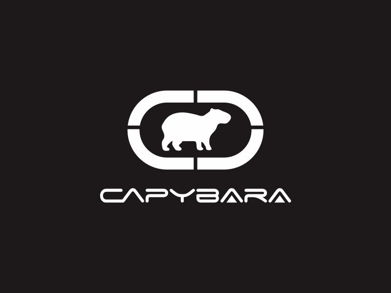 何嘉健的CAPYBARAlogo設計