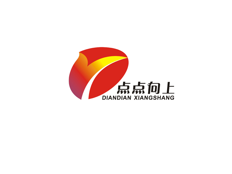 楊威的點點向上logo設計