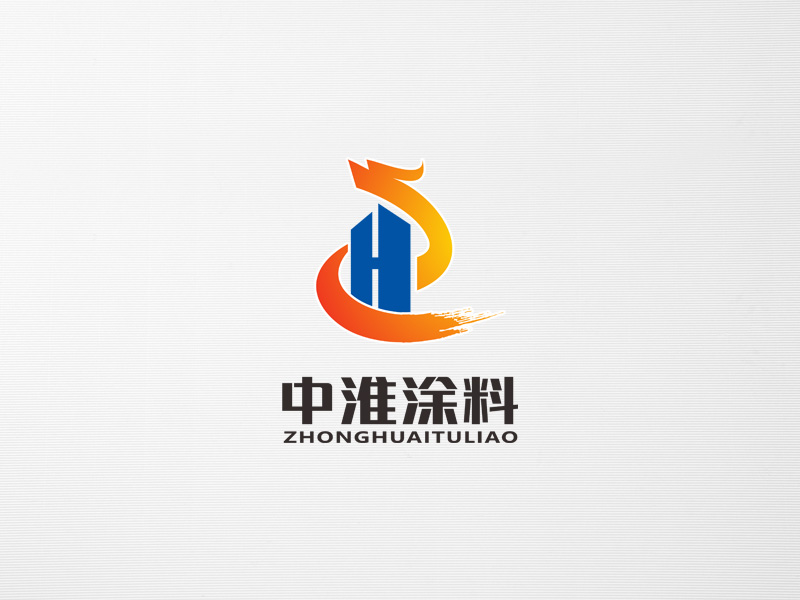 郭慶忠的江蘇中淮涂料有限公司logo設計